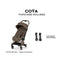 Carrinho De Bebê Cybex Coya Lux Style Collection Rose Gold / Coconut Brown on Luna Baby Store Miami