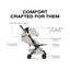 Carrinho De Bebê Cybex Coya Lux Style Collection Matte Black / City Grey on Luna Baby Store Miami