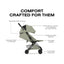 Carrinho De Bebê Cybex Coya Lux Style Collection Matte Black / Sage Green on Luna Baby Store Miami