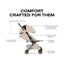 Carrinho De Bebê Cybex Coya Lux Style Collection Rose Gold / Cozy Beige on Luna Baby Store Miami