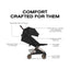 Carrinho De Bebê Cybex Coya Lux Style Collection Rose Gold / Sepia Black on Luna Baby Store Miami