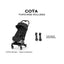 Carrinho De Bebê Cybex Coya Lux Style Collection Chrome / Sepia Black on Luna Baby Store Miami