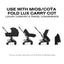 Carrinho De Bebê Cybex Coya Lux Style Collection Matte Black / Sepia Black on Luna Baby Store Miami