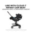 Carrinho De Bebê Cybex Coya Lux Style Collection Chrome / Sepia Black on Luna Baby Store Miami