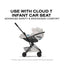 Carrinho De Bebê Cybex Coya Lux Style Collection Matte Black / City Grey on Luna Baby Store Miami