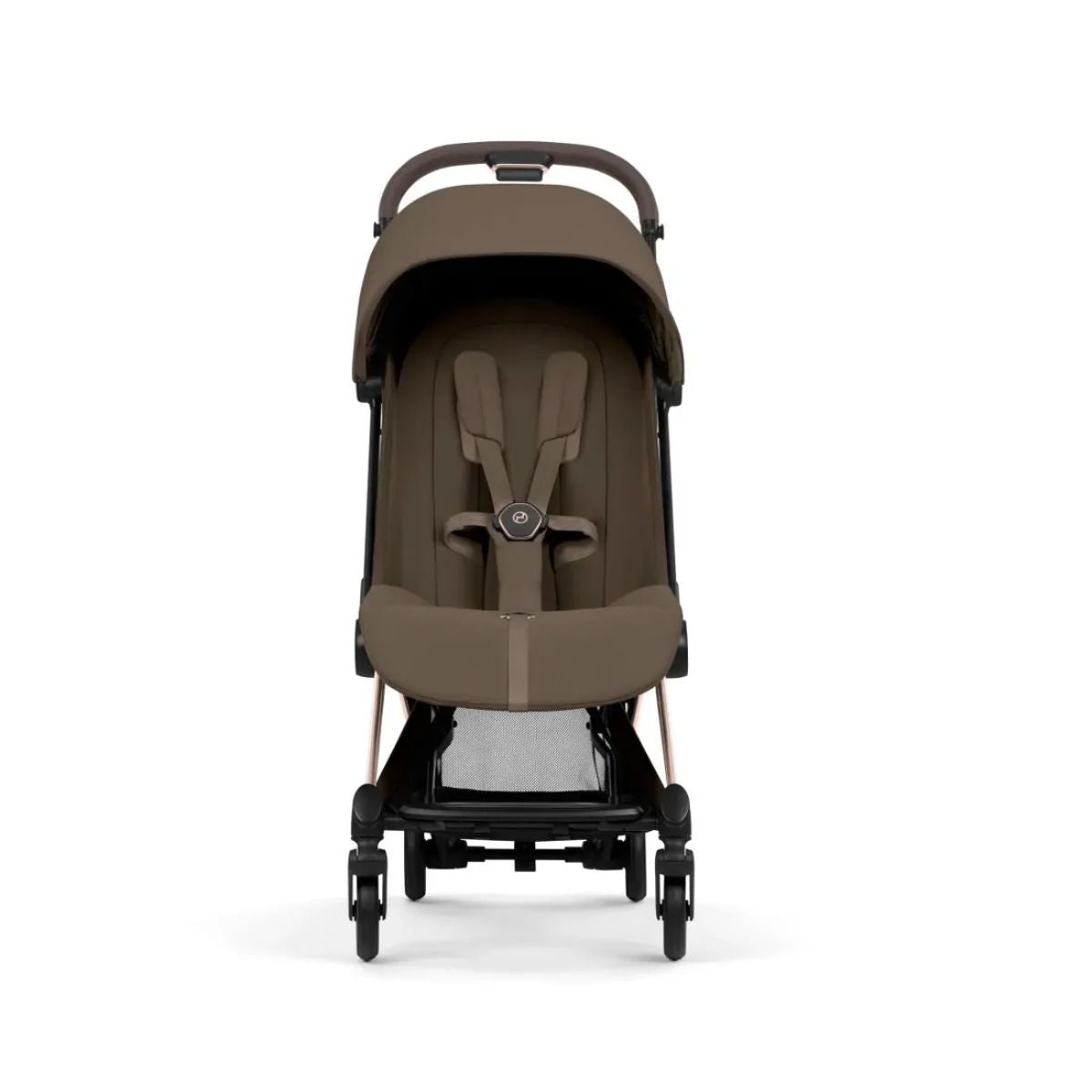 Carrinho De Bebê Cybex Coya Lux Style Collection Rose Gold / Coconut Brown