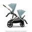 Cybex Gazelle S 2 Second Seat - Sky Blue/Bumper Brown - Luna Baby Store Miami