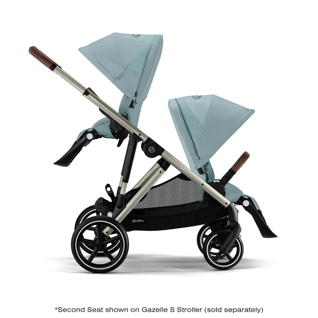Cybex Gazelle S 2 Second Seat - Sky Blue/Bumper Brown - Luna Baby Store Miami
