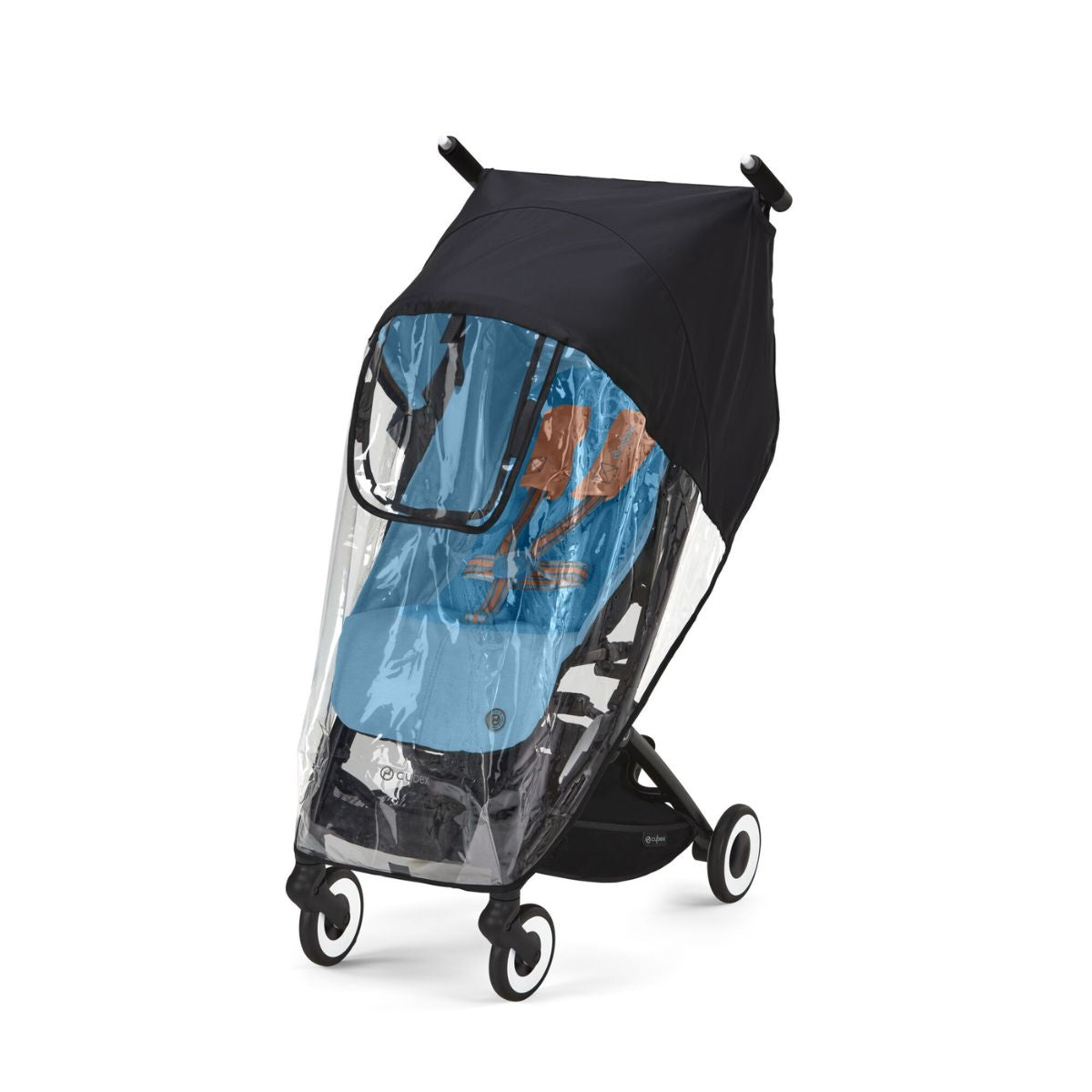 Capa de Chuva Para Carrinho de Bebê Cybex Libelle Transparente on Luna Baby Store Miami