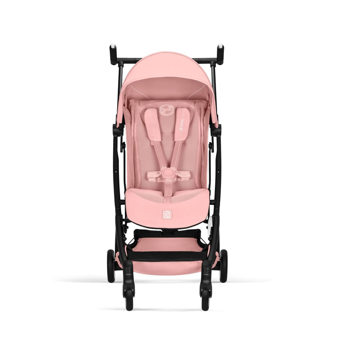 Cybex Libelle Ultra Compact Stroller - Black Frame/Candy Pink on Luna Baby Store Miami