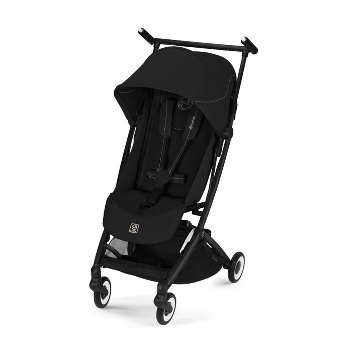 Carrinho De Bebê Compacto Cybex Libelle Black Frame Magic Black

