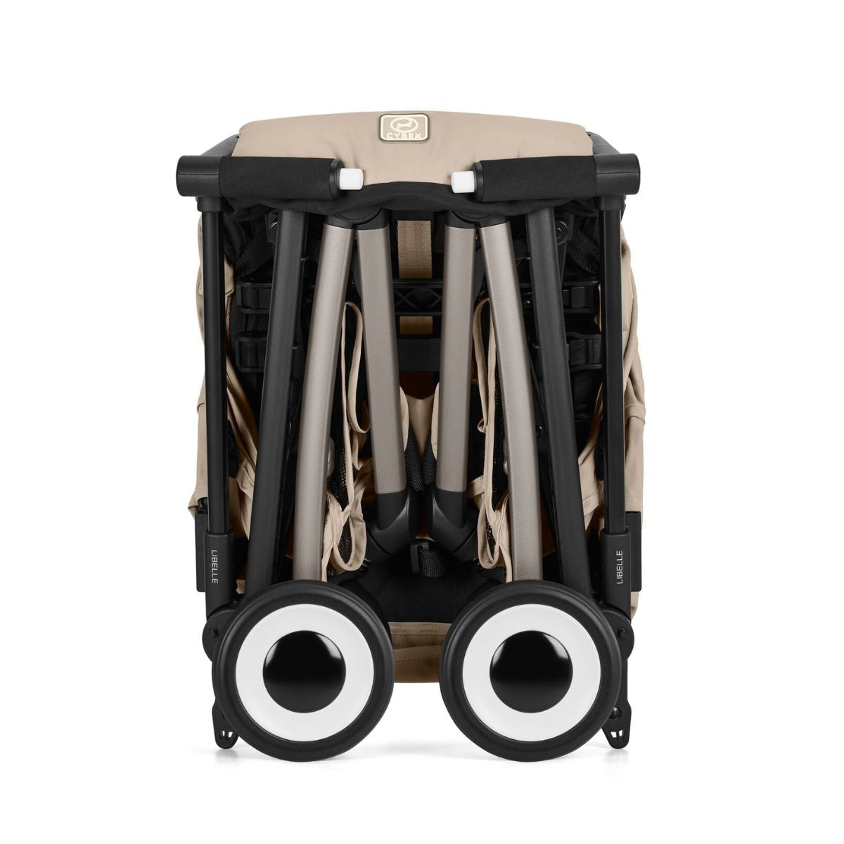 Cybex Libelle Ultra Compact Stroller - Taupe Frame/Almond Beige
