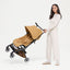 Cybex Libelle Ultra Compact Stroller - Taupe Frame/Almond Beige on Luna Baby Store Miami
