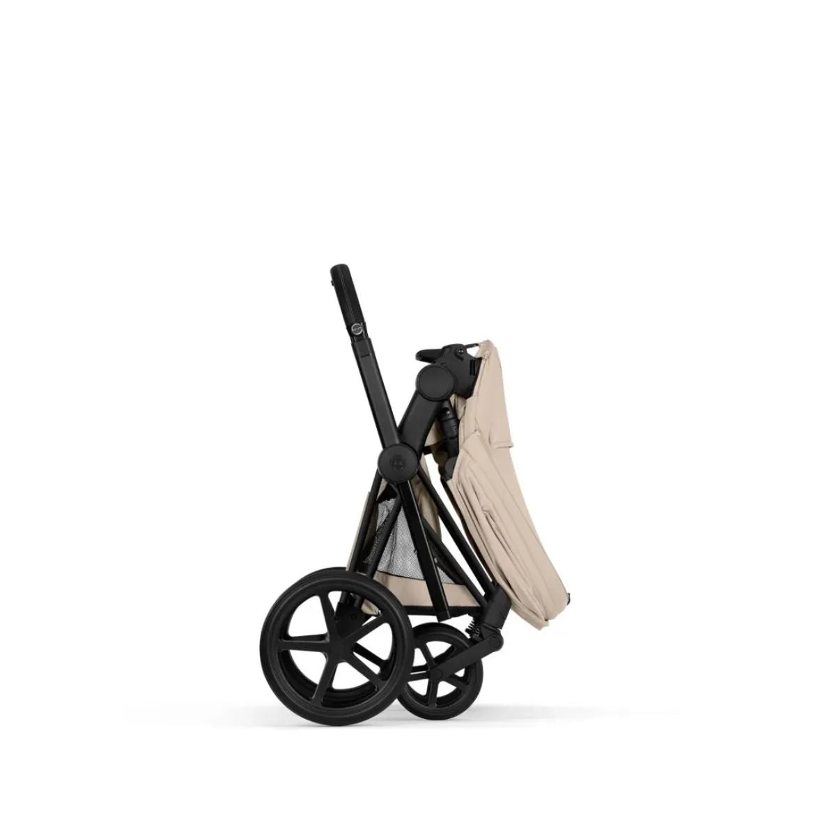 Carrinho De Bebê Cybex Priam 2026 Lux Matte Black / Cozy Beige

