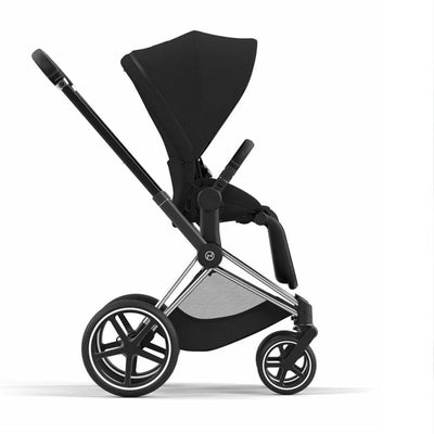 Carrinho De Bebê Cybex Priam 4 Black Deep Black