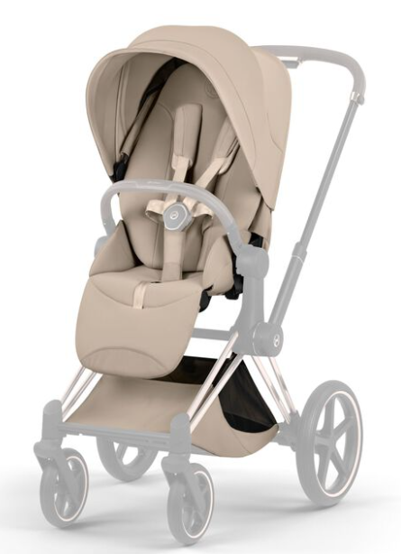 Cybex Priam/e-Priam Seat Pack Style Collection - Cozy Beige on Luna Baby Store Miami