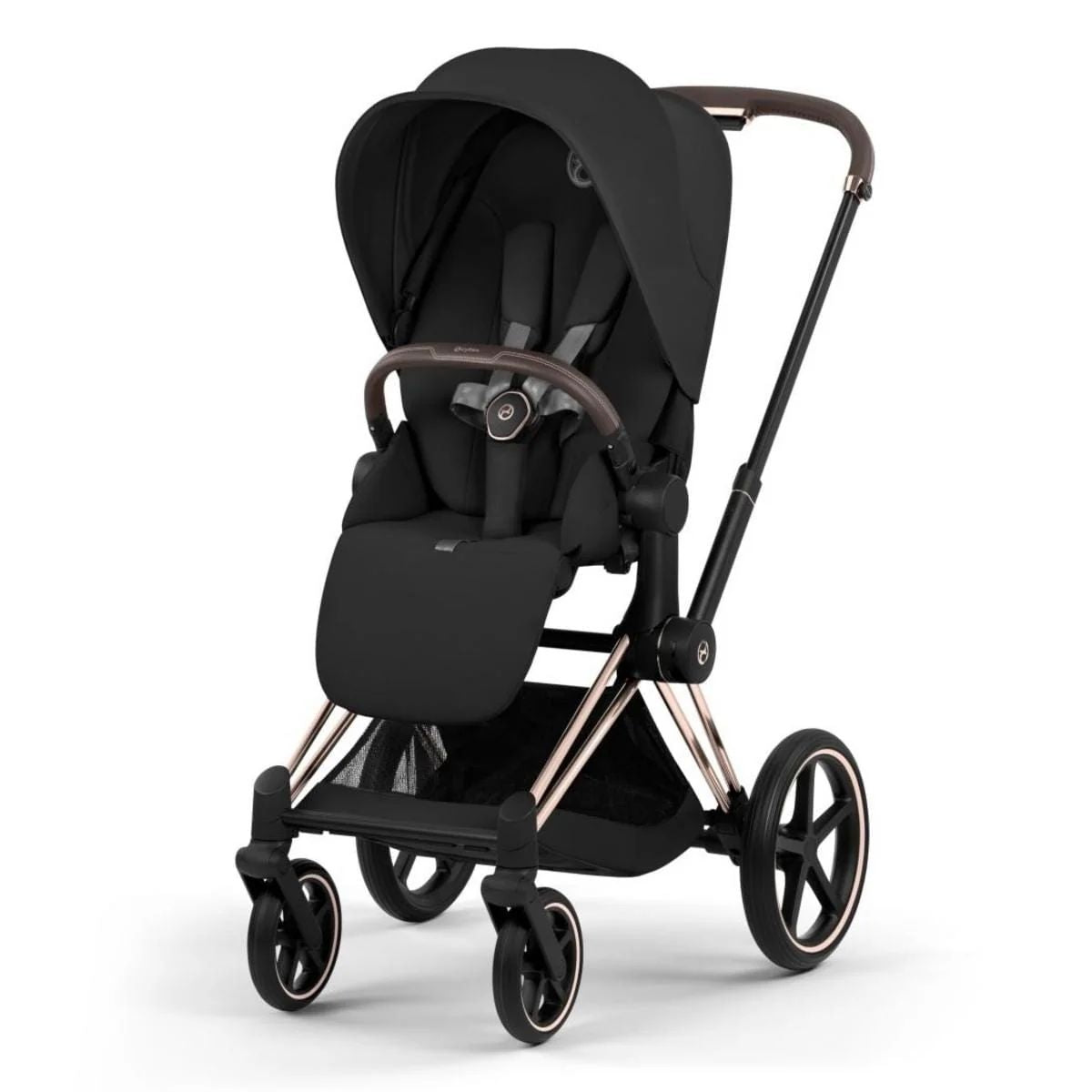 Carrinho De Bebê Cybex Priam 2026 Lux Rose Gold / Sepia Black