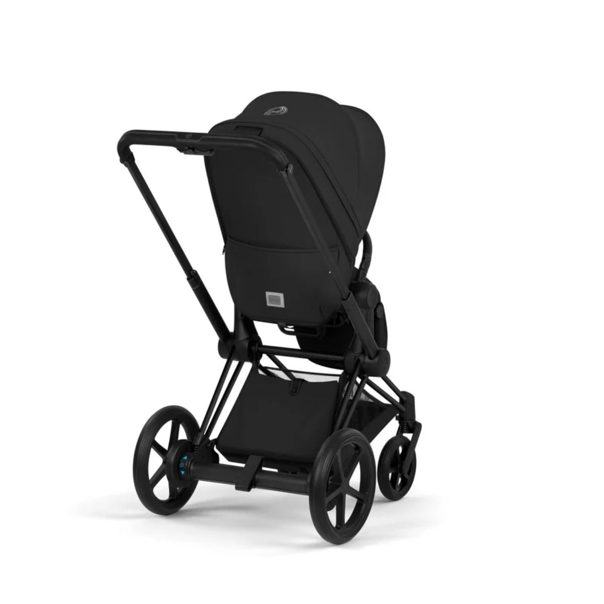 Cybex E-Priam 2 Stroller - Black Frame/Sepia Black Seat Pack