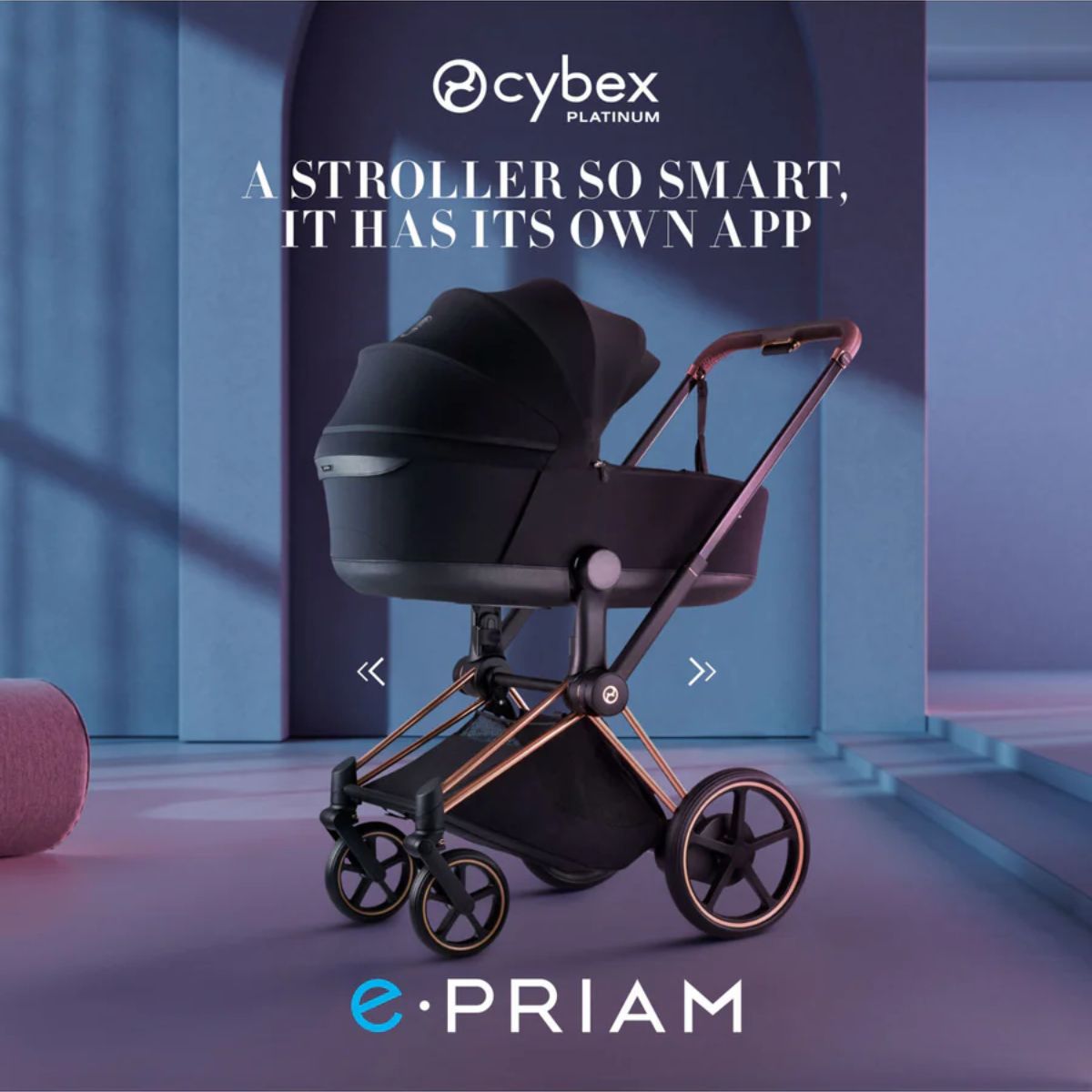 Carrinho De Bebê Cybex E-Priam Cozy Beige (Matt Black Frame)

 on Luna Baby Store Miami