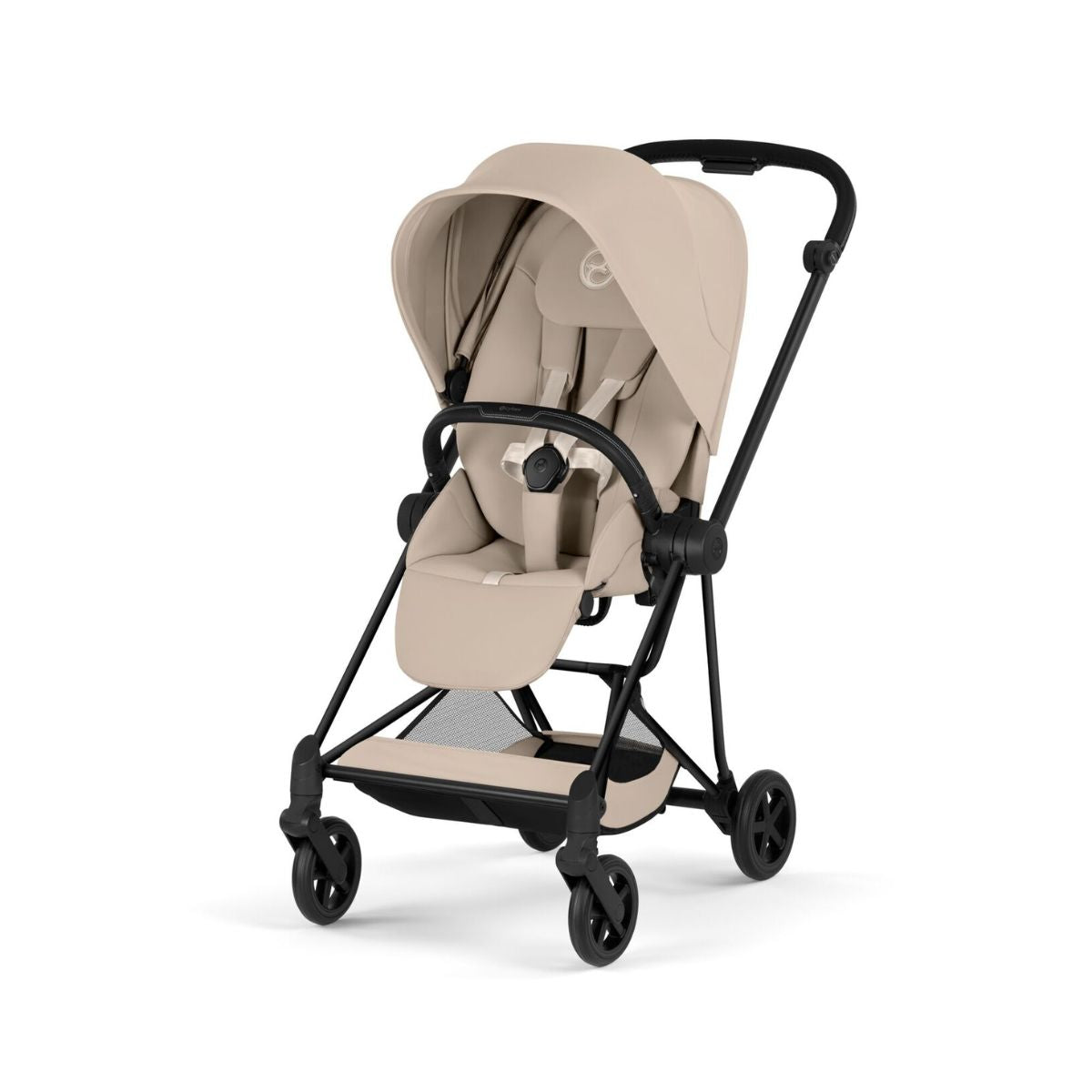 Cybex Mios Stroller - Matte Black Frame/Cozy Beige Lux Seat