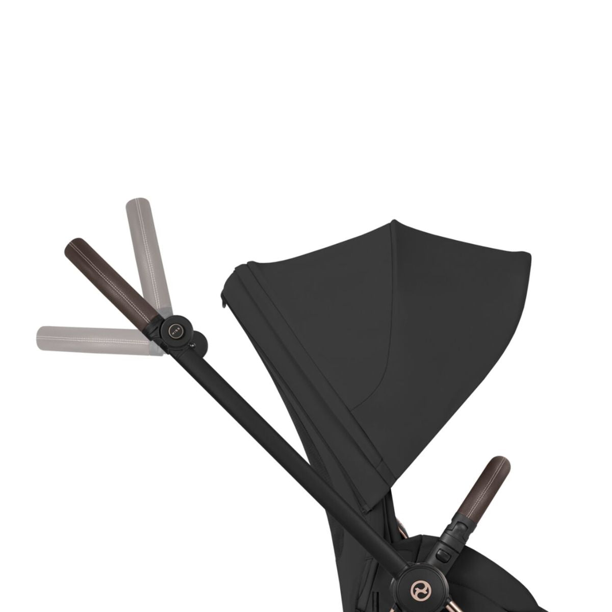 Cybex Mios Stroller - Rose Gold Frame/Sepia Black Lux Seat