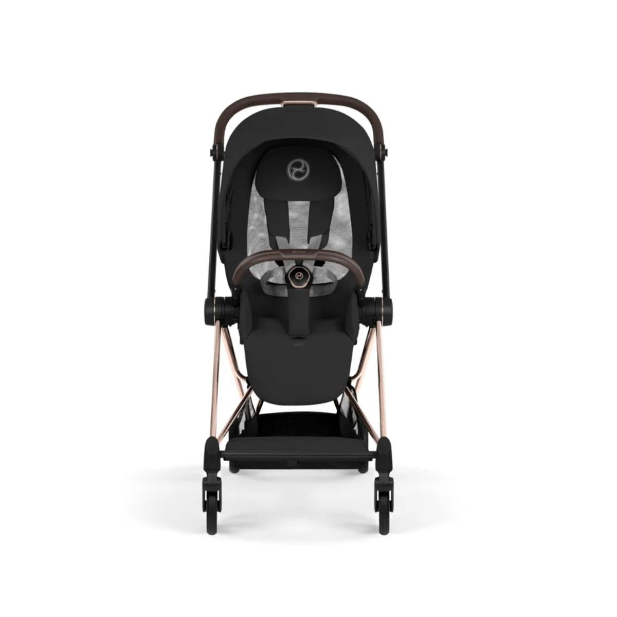 Cybex Mios Stroller - Rose Gold Frame/Sepia Black Lux Seat