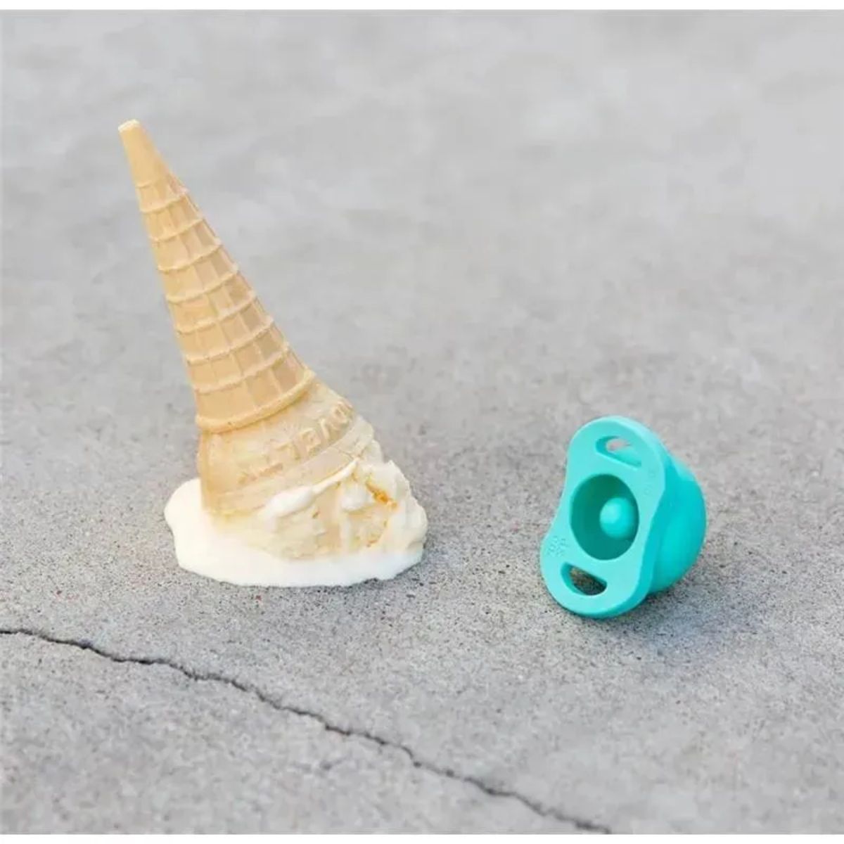 Doddle & Co. The Pop Pacifier - Teal Life Green