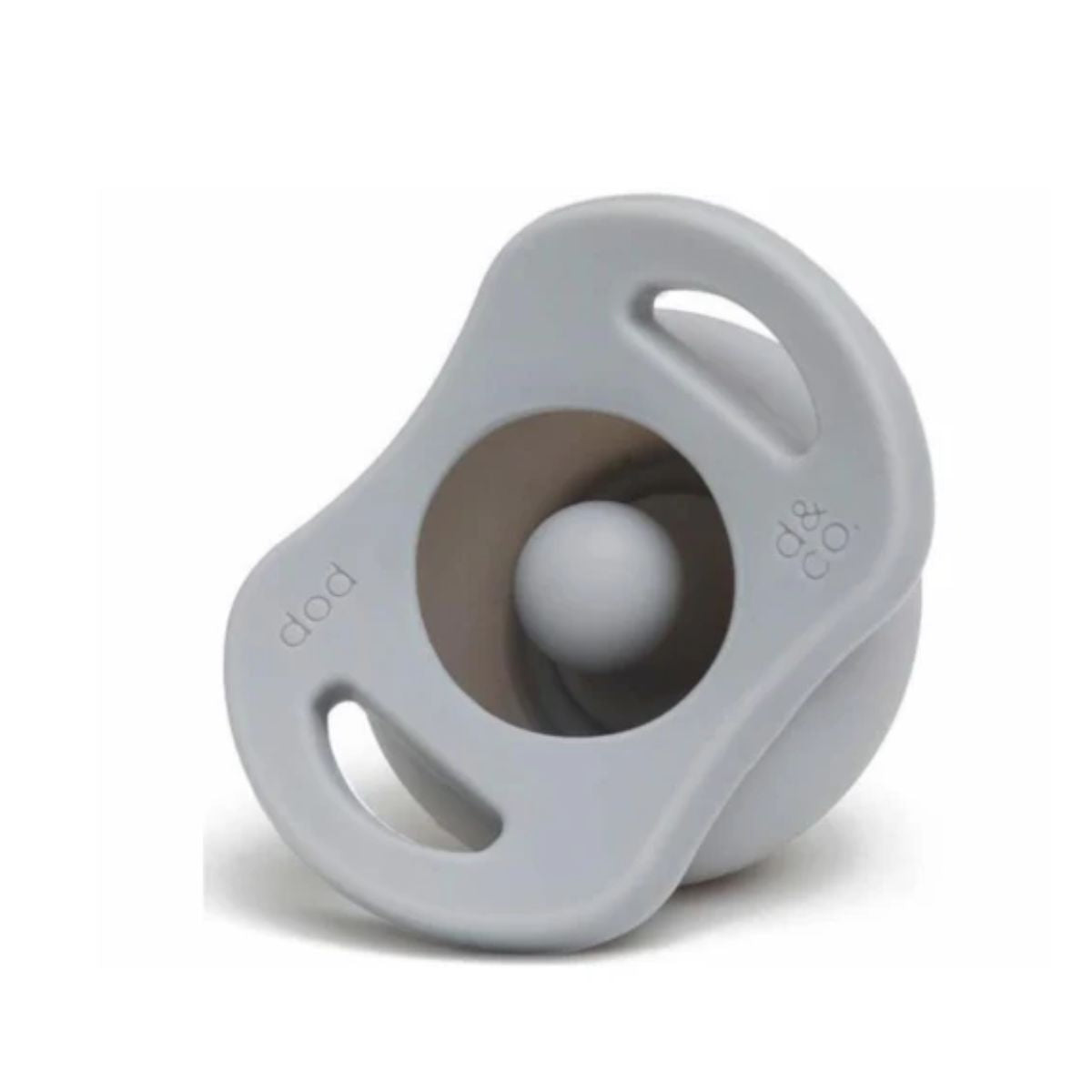 Doddle & Co. The Pop Pacifier - Oh Happy Grey on Luna Baby Store Miami