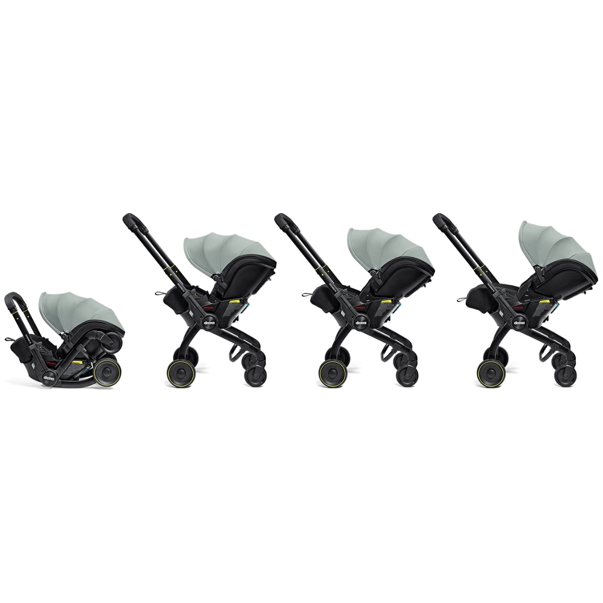 Doona X Car Seat & Stroller Dusty Sage on Luna Baby Store Miami