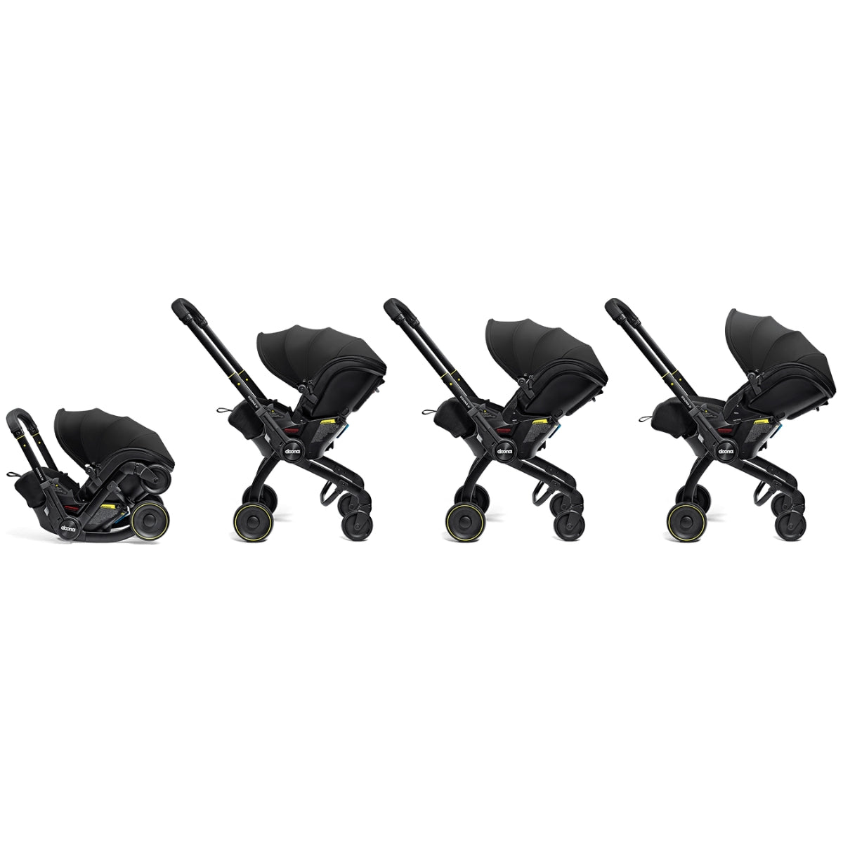 Doona X Car Seat & Stroller Nitro Black on Luna Baby Store Miami