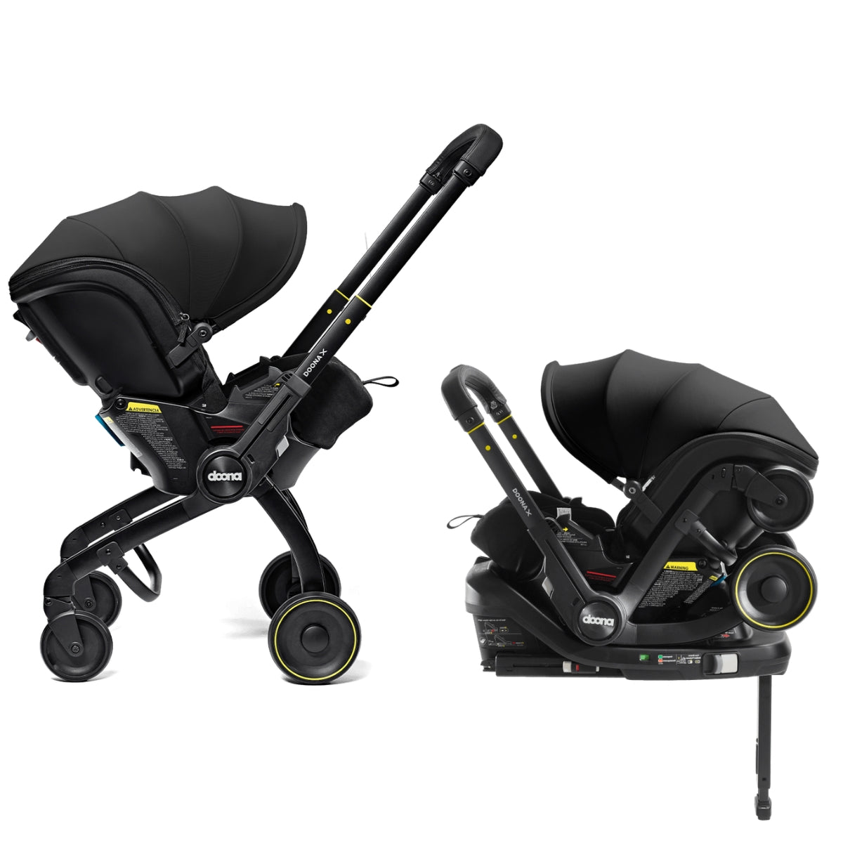Doona X Car Seat & Stroller Nitro Black