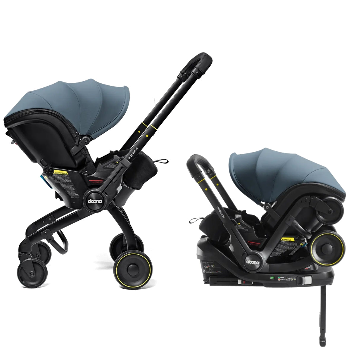 Doona X Car Seat & Stroller Nitro Black on Luna Baby Store Miami