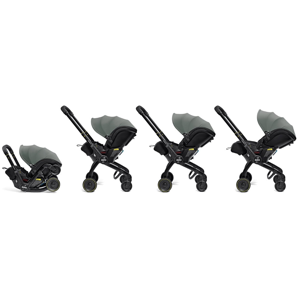 Doona X Car Seat & Stroller Slate Green on Luna Baby Store Miami