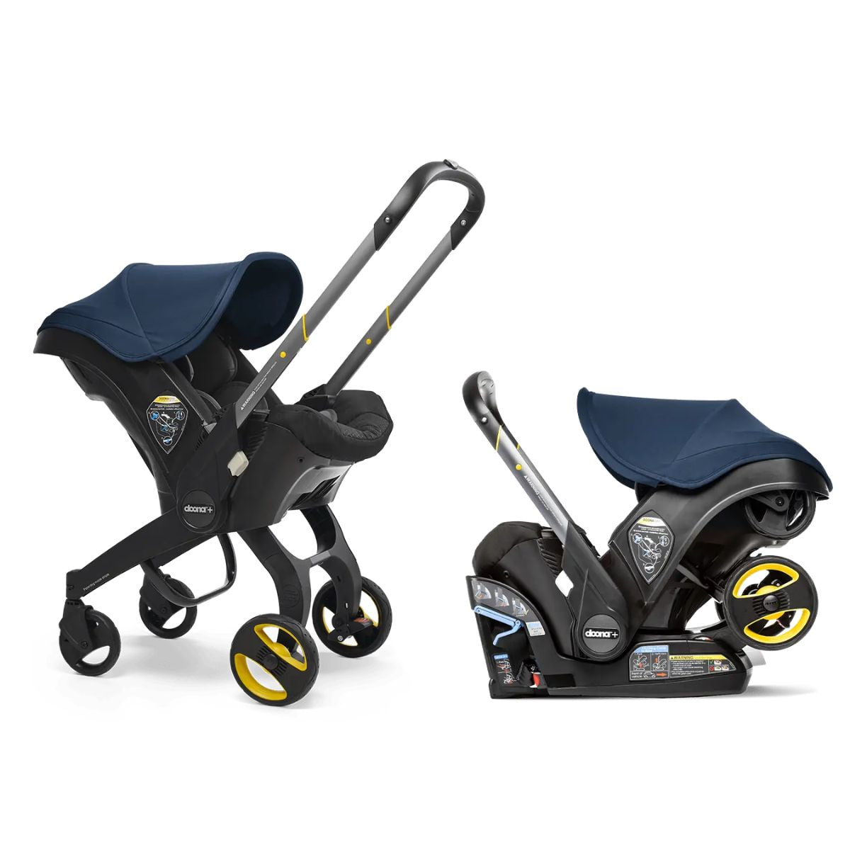 Doona Infant Car Seat & Stroller Travel System - Deep Blue on Luna Baby Store Miami
