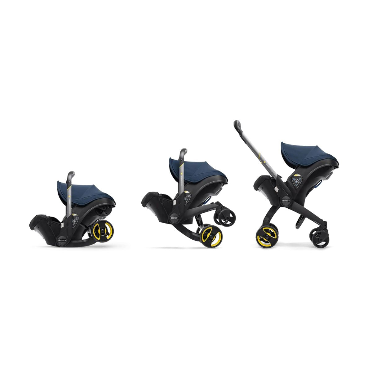Doona Infant Car Seat & Stroller Travel System - Deep Blue