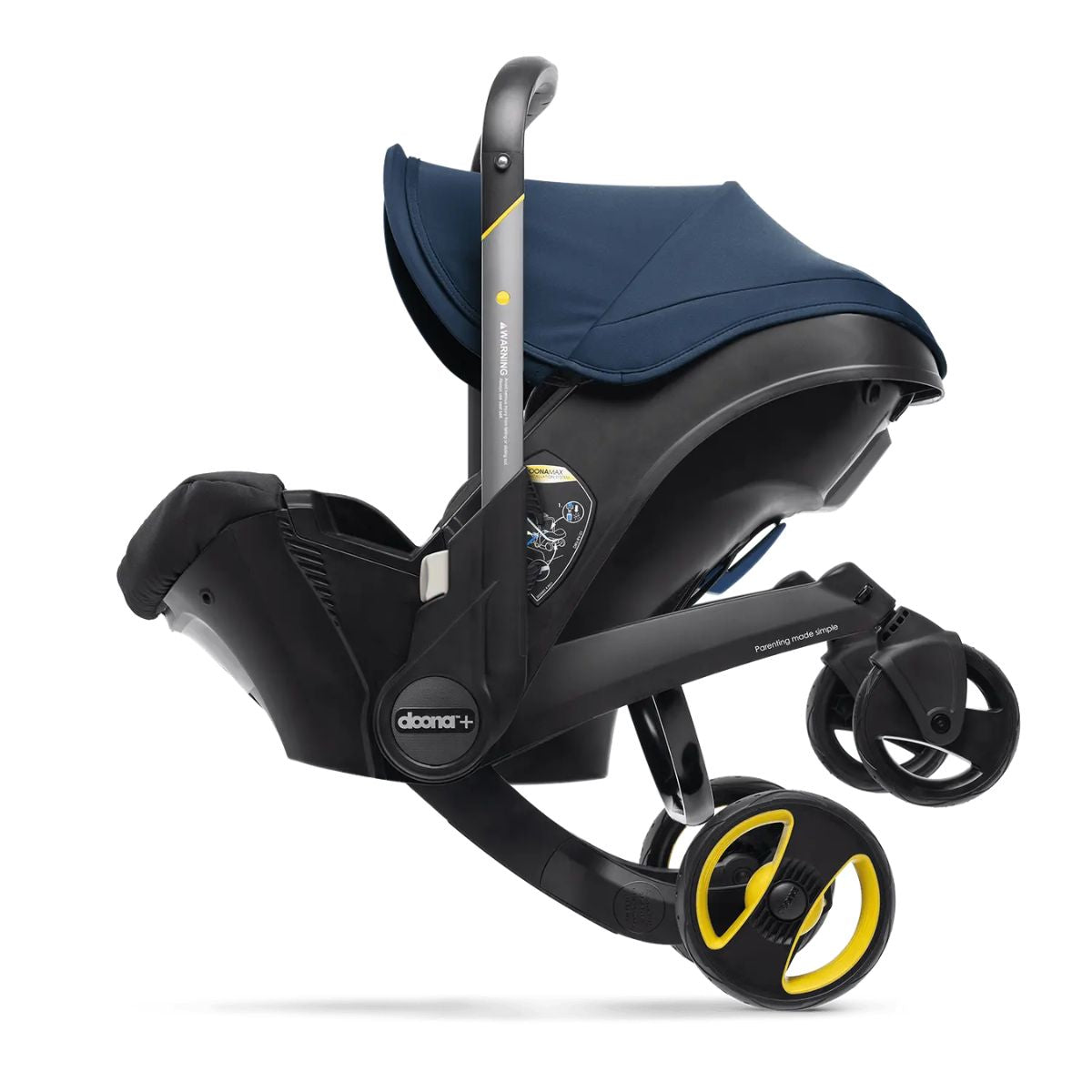 Doona Infant Car Seat & Stroller Travel System - Deep Blue