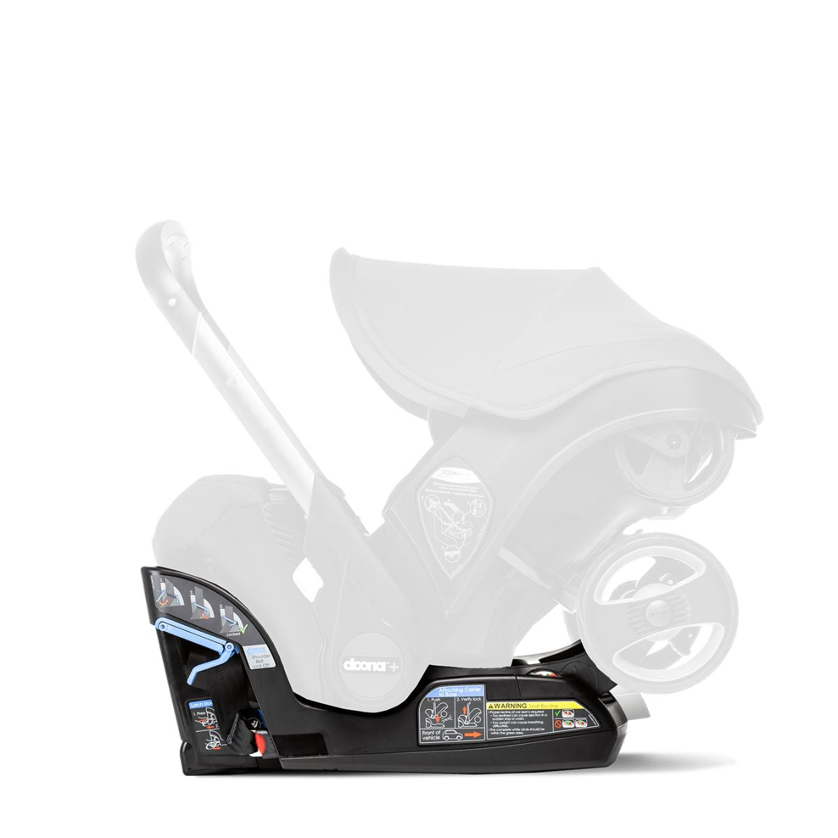 Doona Infant Car Seat & Stroller Travel System - Deep Blue