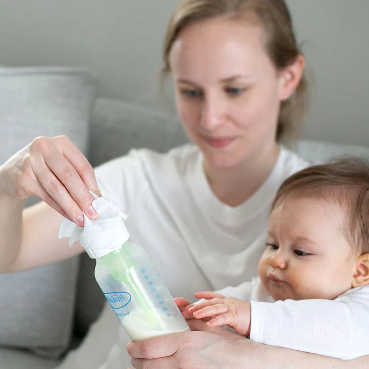 Dr. Brown's Pacifier & Bottle Healthy Wipes on Luna Baby Store Miami