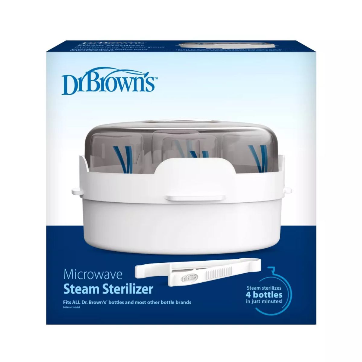 Esterilizador a Vapor Para Mamadeiras Dr. Brown's Baby Micro-ondas on Luna Baby Store Miami