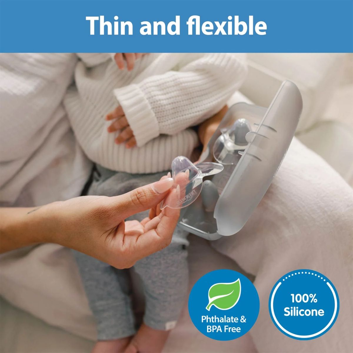 Dr. Brown's Butterfly Nipple Shields on Luna Baby Store Miami