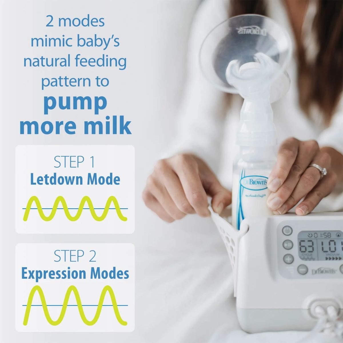 Dr. Brown’s Customflow Double Electric Breast Pump