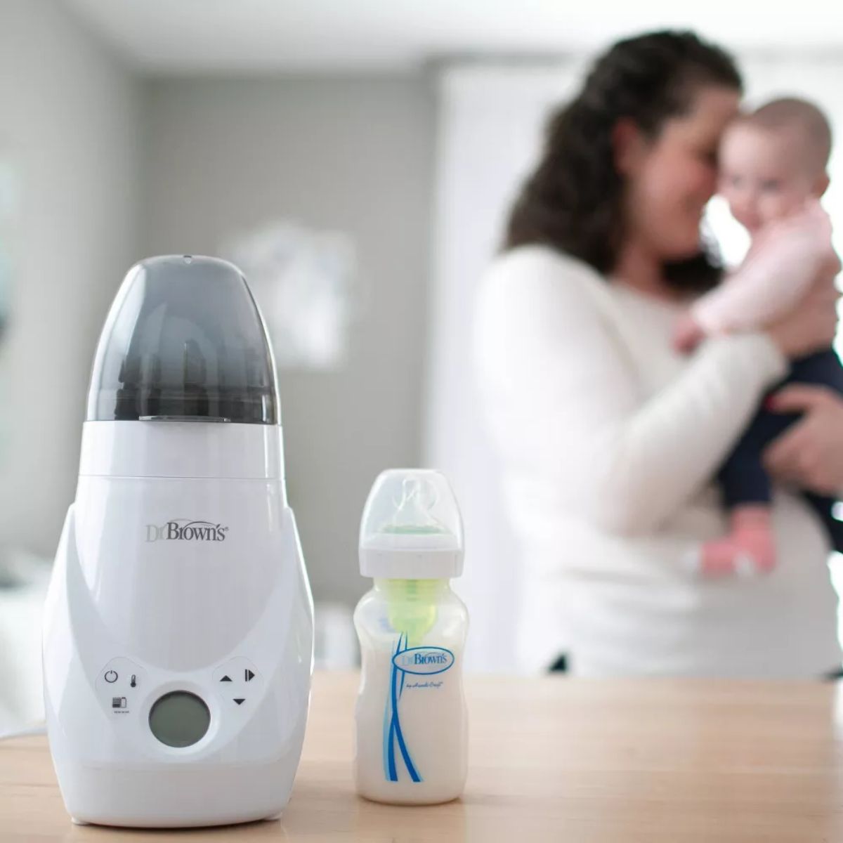 Aquecedor e esterilizador de mamadeiras Dr. Brown's Deluxe - Branco on Luna Baby Store Miami