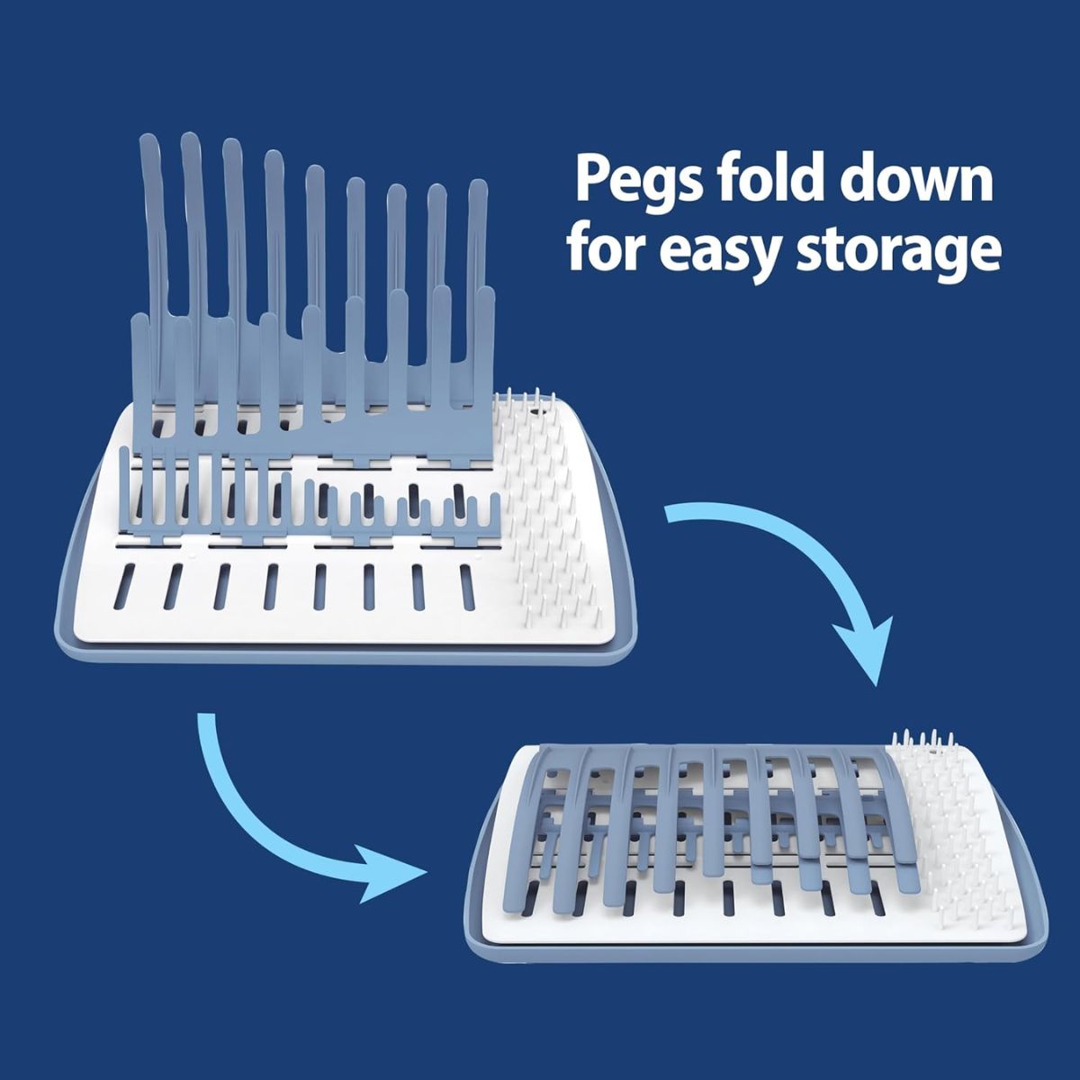 Dr. Brown's Natural Flow Folding Drying Rack