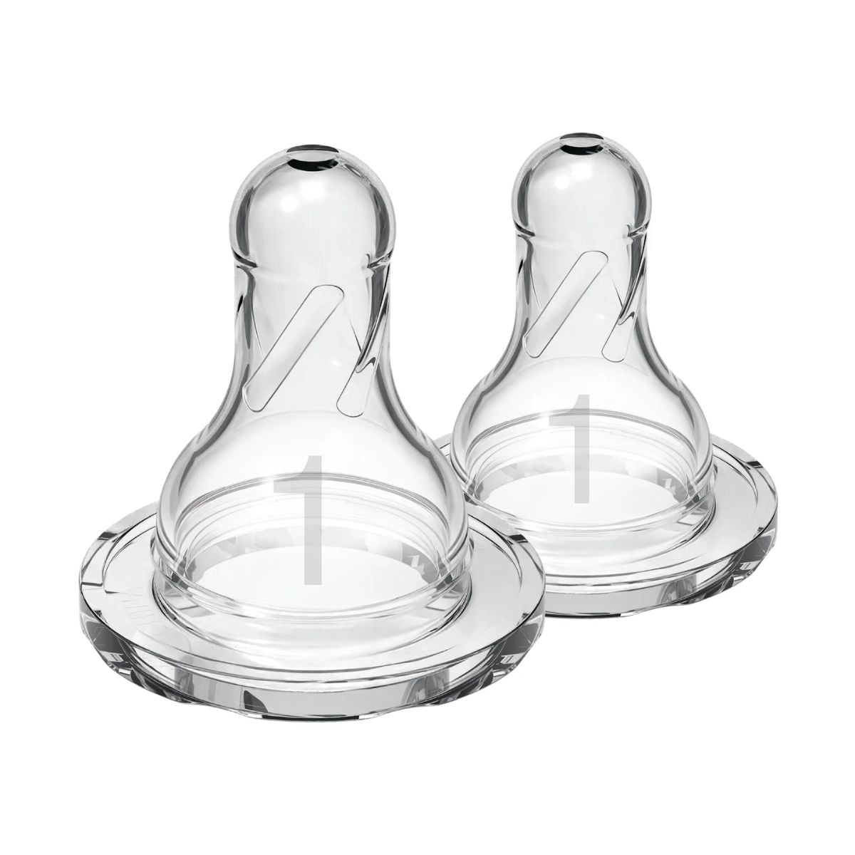 Dr. Brown’s Natural Flow Narrow Baby Bottle Silicone Nipple 2-Pack