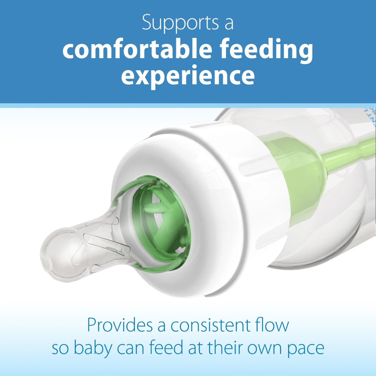 Dr. Brown’s Natural Flow Narrow Baby Bottle Silicone Nipple 2-Pack
