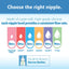 Dr. Brown’s Natural Flow Narrow Baby Bottle Silicone Nipple 2-Pack on Luna Baby Store Miami