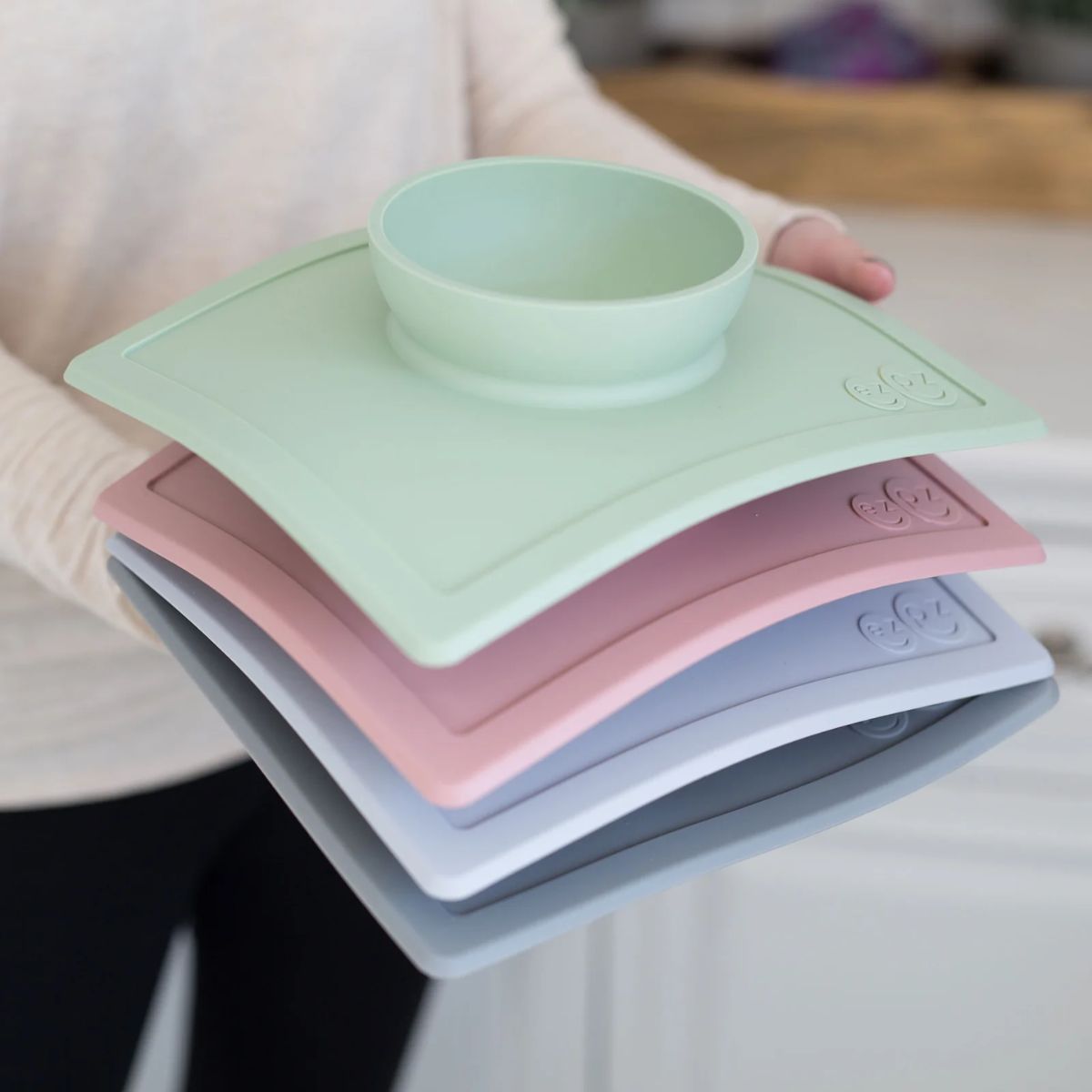 EZPZ Happy Bowl - Blue