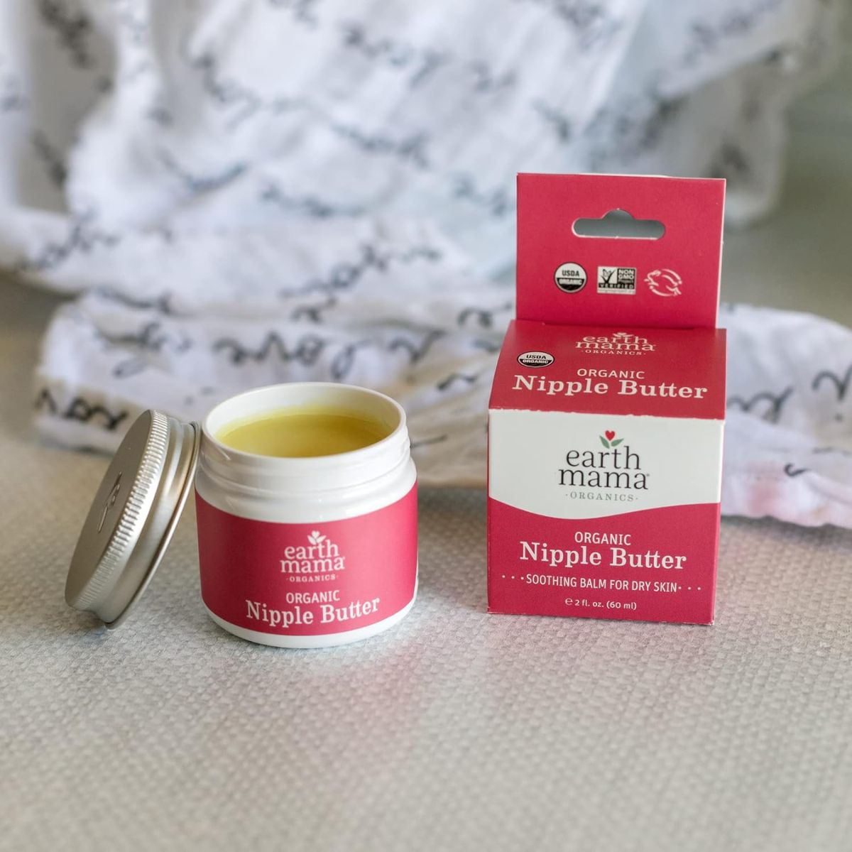 Pomada Orgânica Para Seios Earth Mama 60ML