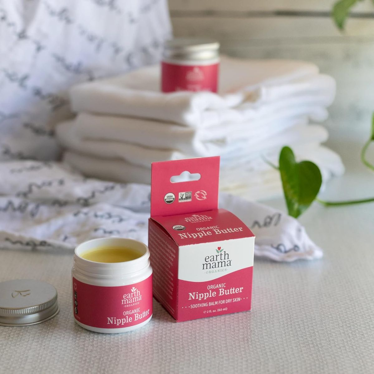 Pomada Orgânica Para Seios Earth Mama 60ML on Luna Baby Store Miami