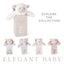 Cobertor de Segurança de Pelúcia Cottonball the Lamb Snuggler com Caixa de Presente on Luna Baby Store Miami